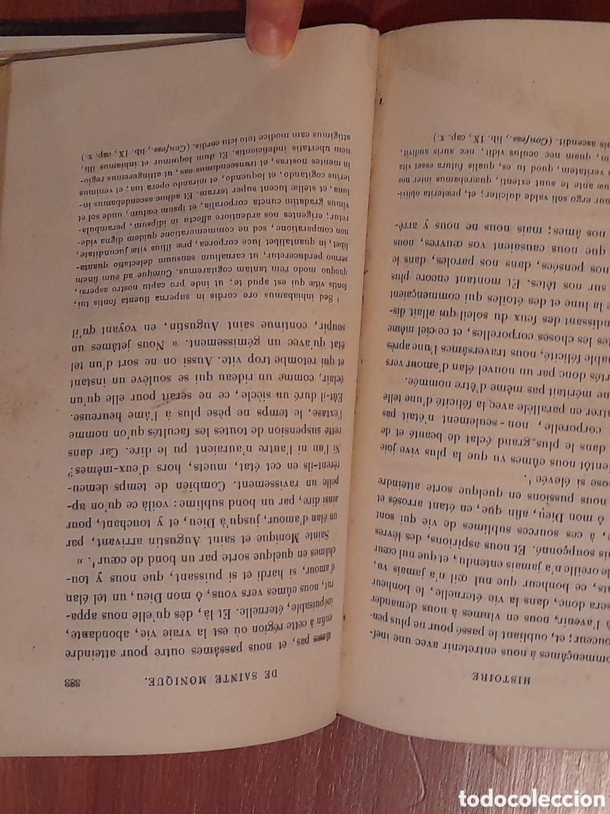 Libros de segunda mano: Libro antiguo, La Historia de Ste. Monique - Foto 8