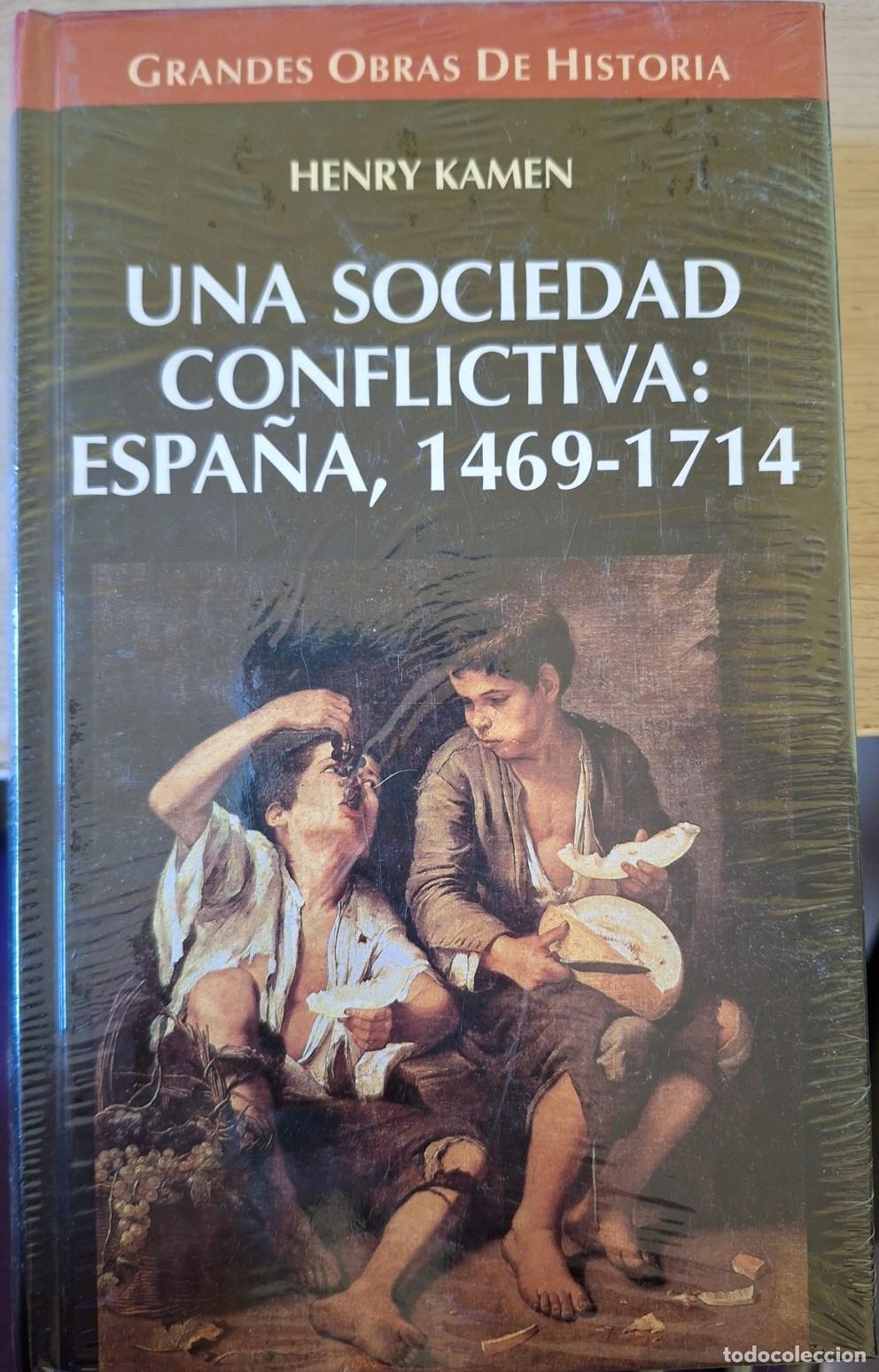 Libros de segunda mano: UNA SOCIEDAD CONFLICTIVA: ESPA&Ntilde;A 1469 - 1714. - KAMEN, Henry.