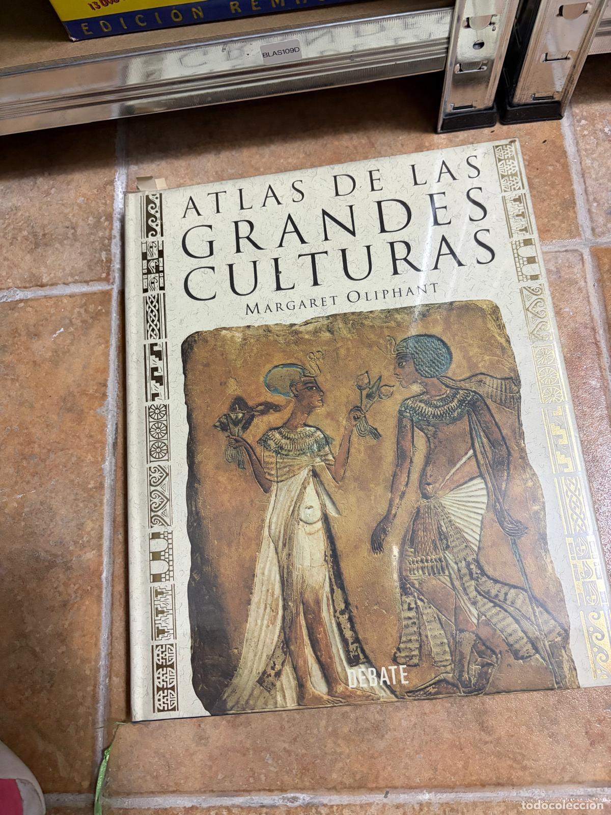 Libros de segunda mano: BLAS109D Atlas de las grandes culturas Margaret Oliphant Debate