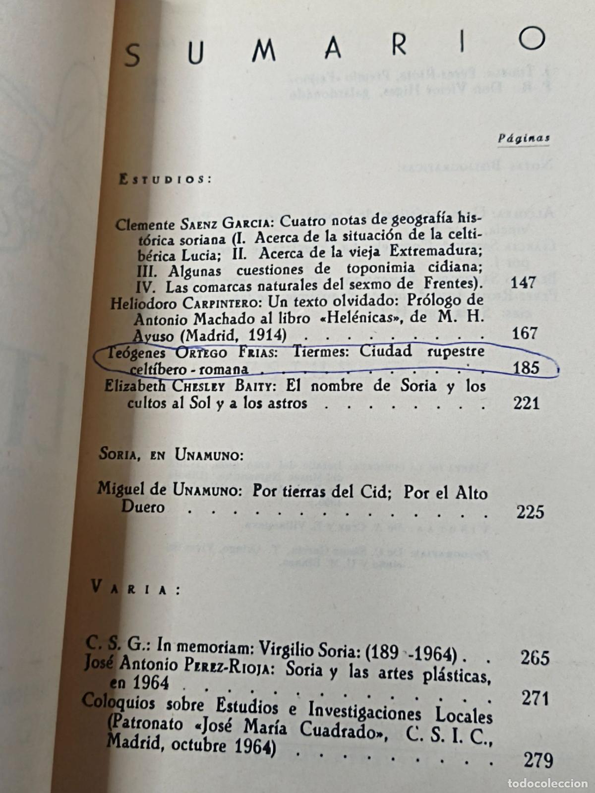 Libros de segunda mano: Celtiberia - Centro de Estudios Sorianos. 28 - Foto 2