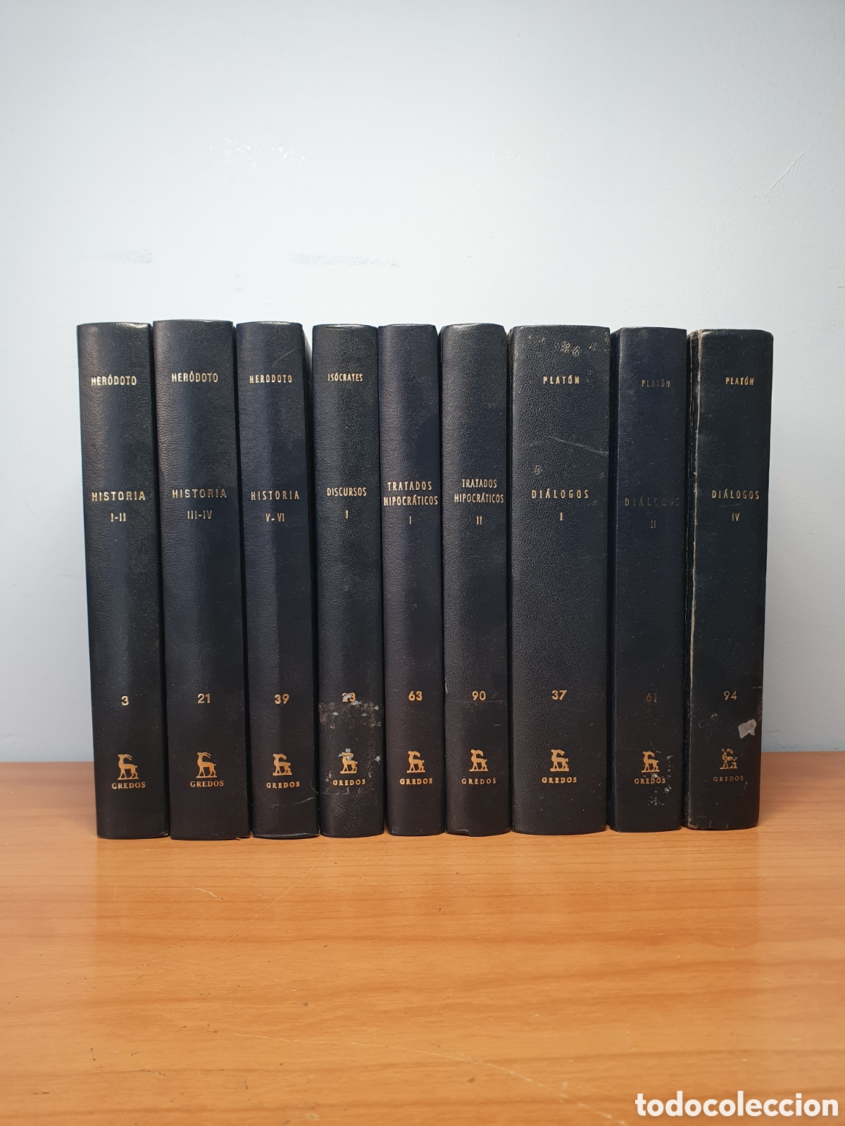 Libros de segunda mano: Biblioteca Cl&aacute;sica Gredos - Her&oacute;doto, Plat&oacute;n, Tratados Hipocr&aacute;ticos, Isocrates