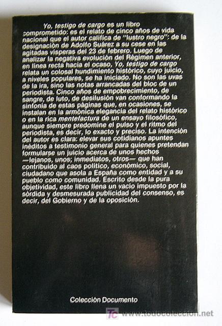 Libros de segunda mano: YO, TESTIGO DE CARGO - ANTONIO IZQUIERDO - Foto 3