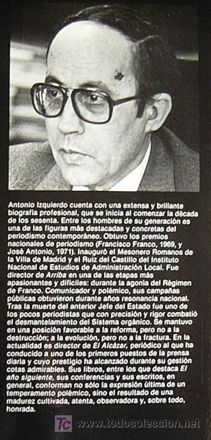 Libros de segunda mano: YO, TESTIGO DE CARGO - ANTONIO IZQUIERDO - Foto 2