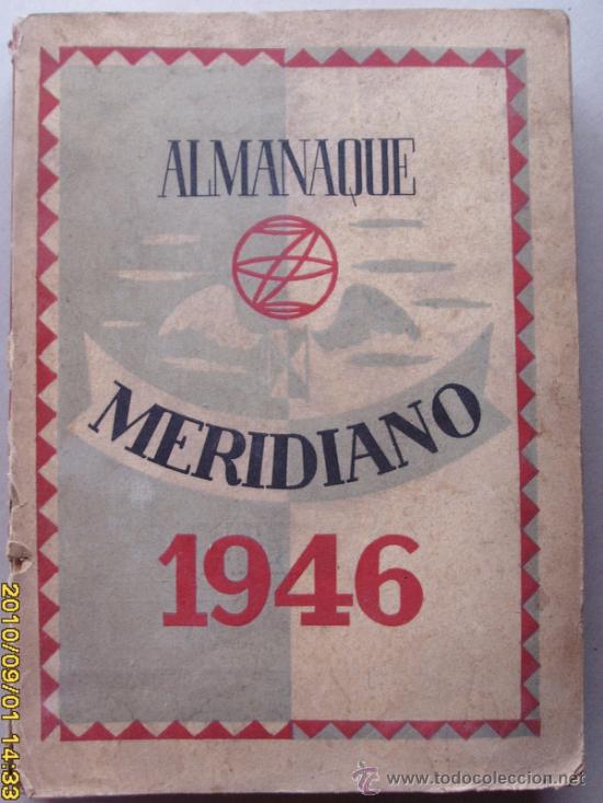 Libros de segunda mano: ALMANAQUE MERIDIANO 1946 - Foto 1