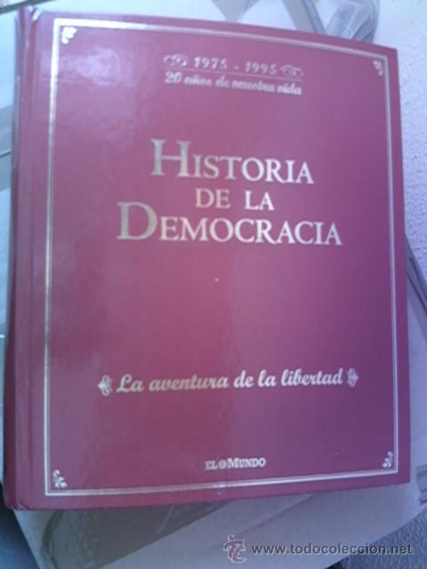 Libros de segunda mano: HISTORIA DE LA DEMOCRACIA .- - Foto 1