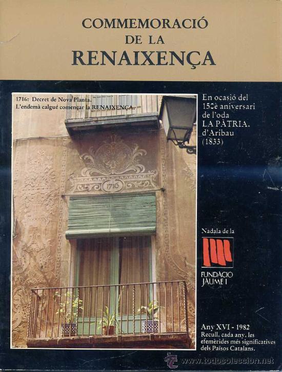 Libros de segunda mano: COMMEMORACI&Oacute; DE LA RENAIXEN&Ccedil;A - NADALA 1982 (CATAL&Agrave;) - Foto 1