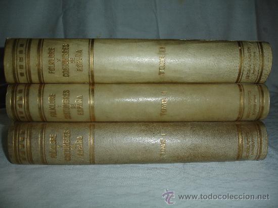 Libros de segunda mano: Folklore y costumbres de Espa&ntilde;a, edici&oacute;n de 1943 - Foto 2
