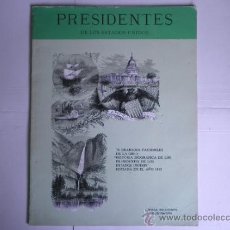Libros de segunda mano: PRESIDENTES DE LOS ESTADOS UNIDOS - 78 GRABADOS - FACSIMIL. Lote 33419166