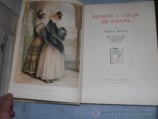 Libros de segunda mano: ESPIRITU Y COLOR DE ESPA&Ntilde;A - - Foto 2