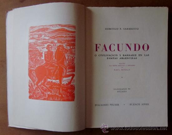 Libros de segunda mano: FACUNDO - Foto 2