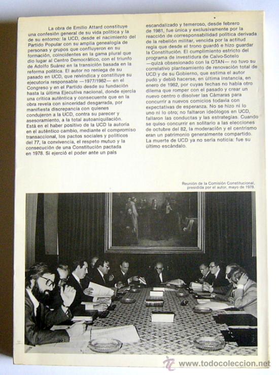 Libros de segunda mano: VIDA Y MUERTE DE UCD - EMILIO ATTARD - Foto 2