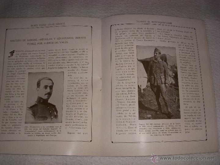 Libros de segunda mano: FRANCO EL RECONQUISTADOR, SU VIDA EJEMPLAR - Foto 2