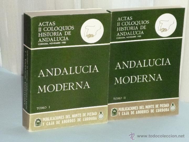 Libros de segunda mano: ANDALUC&Iacute;A MODERNA. Dos tomos. - Foto 1