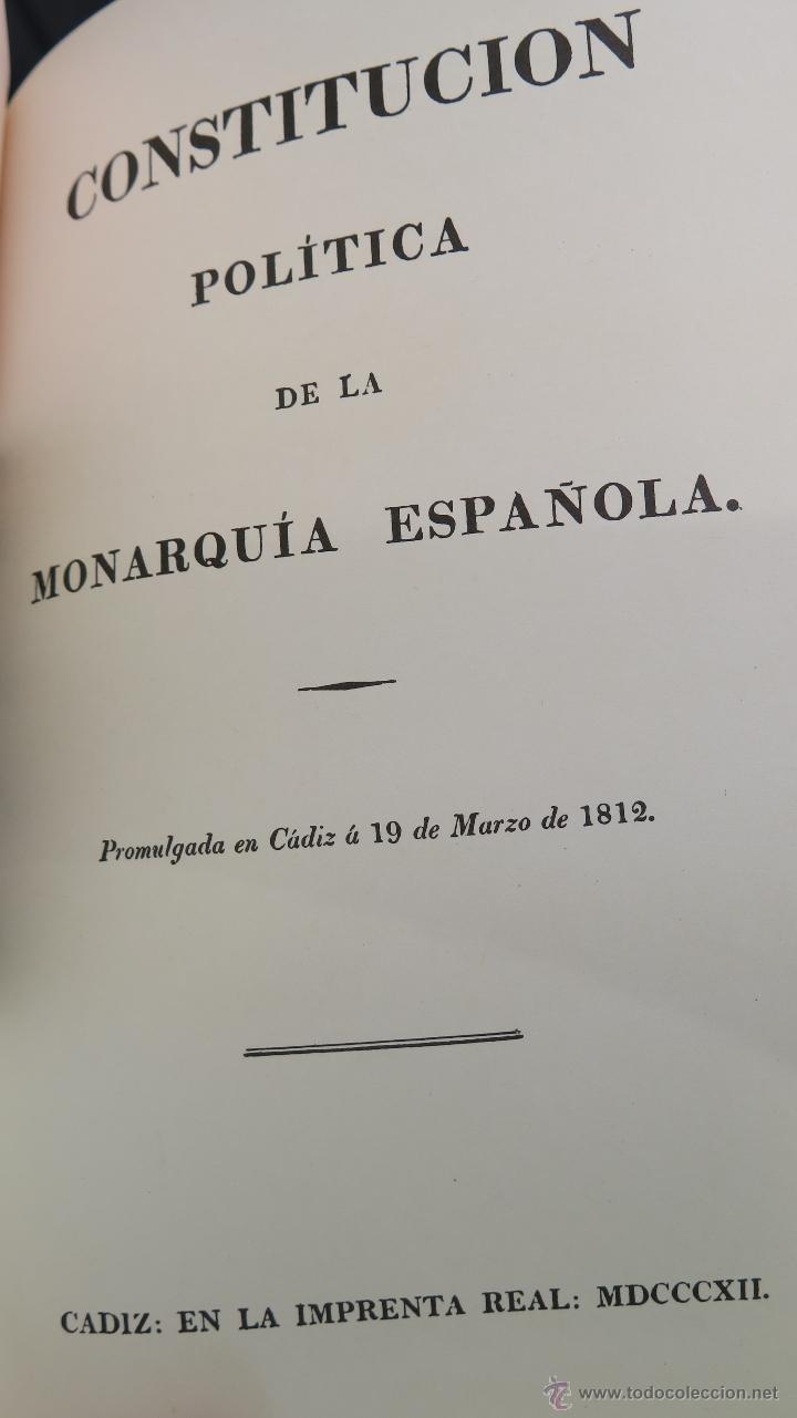 Libros de segunda mano: LA CONSTITUCION DE 1812. RAFAEL. JUAN RAMON - Foto 4