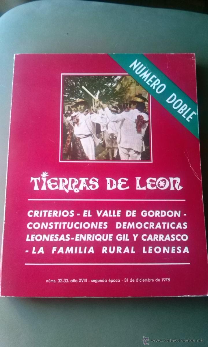 Libros de segunda mano: TIERRAS DE LE&Oacute;N .N&ordm; 32-33, 1978 - Foto 1