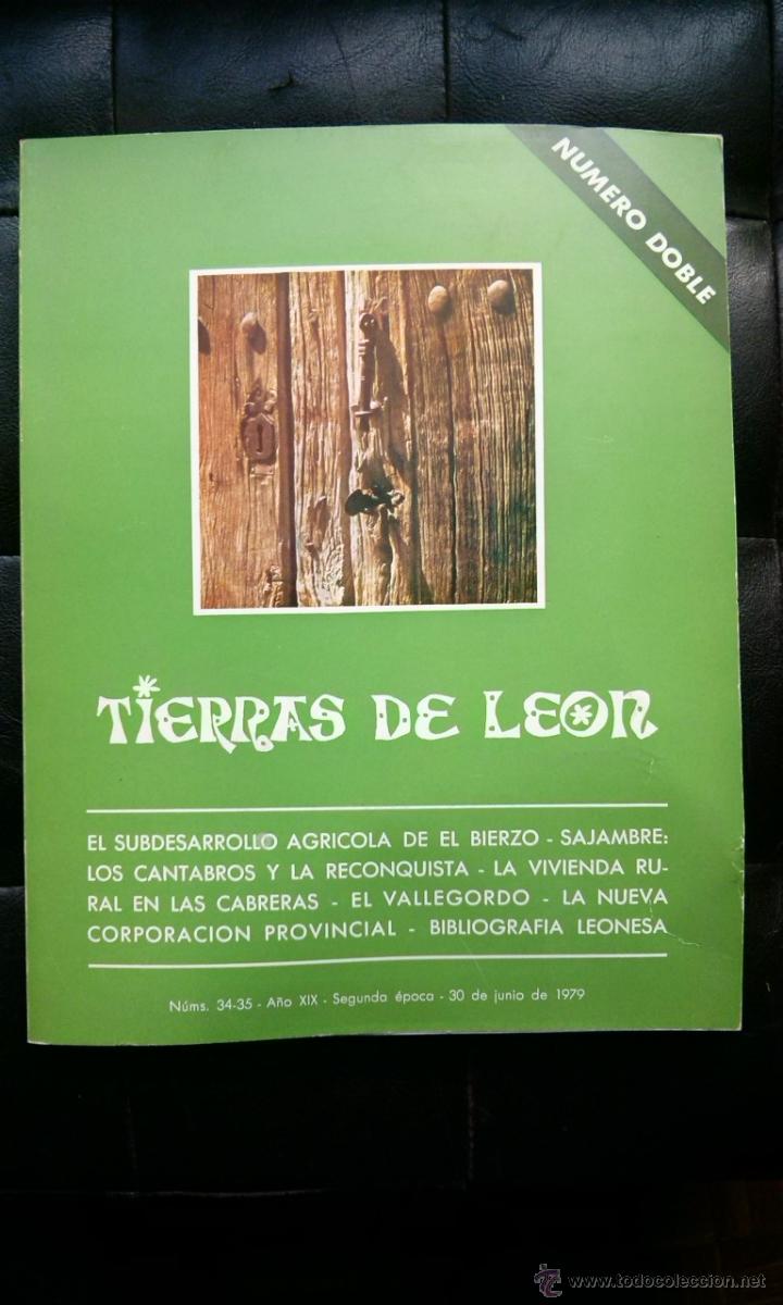 Libros de segunda mano: TIERRAS DE LE&Oacute;N -N&ordm; 34-35 .  Junio 1979 - Foto 1