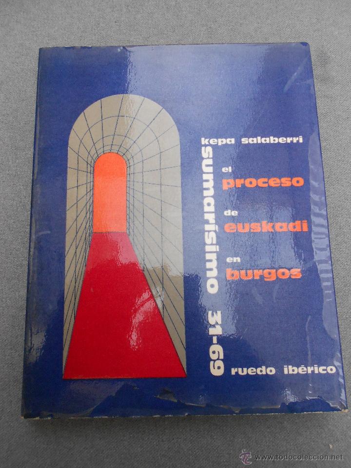 Libros de segunda mano: EL PROCESO DE EUSKADI EN BURGOS - Foto 1