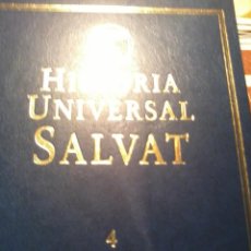 Libros de segunda mano: HISTORIA UNIVERSAL SALVAT 4 GRECIA Y ROMA I. EST15B3. Lote 48031957