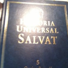 Libros de segunda mano: HISTORIA UNIVERSAL SALVAT 5. GRECIA Y ROMA II. EST15B3. Lote 48032113