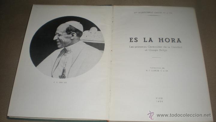 Libros de segunda mano: ES LA HORA . MONTSERRAT GAVIN - Foto 2