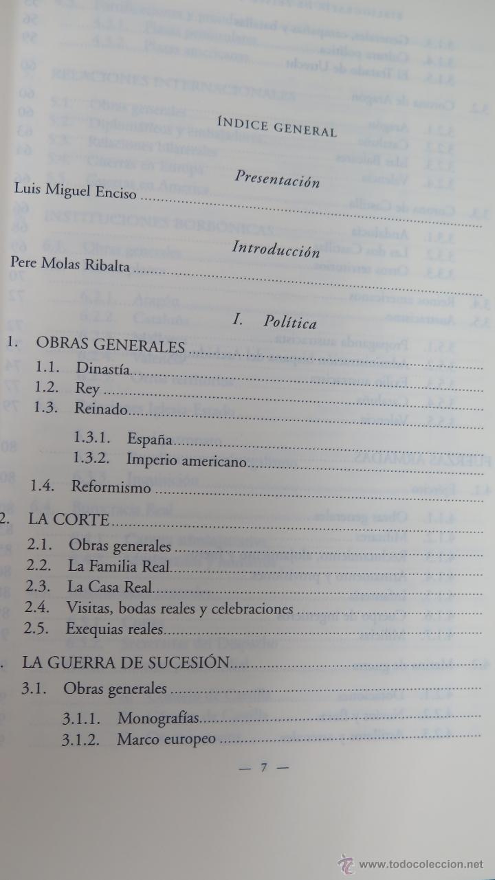 Libros de segunda mano: BIBLIOGRAFIA DE FELIPE V. VV.AA - Foto 2