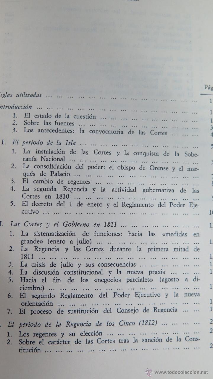 Libros de segunda mano: PODER Y GOBIERNO EN LAS CORTES DE CADIZ. 1810-1813. MANUEL MORAN ORTI - Foto 2
