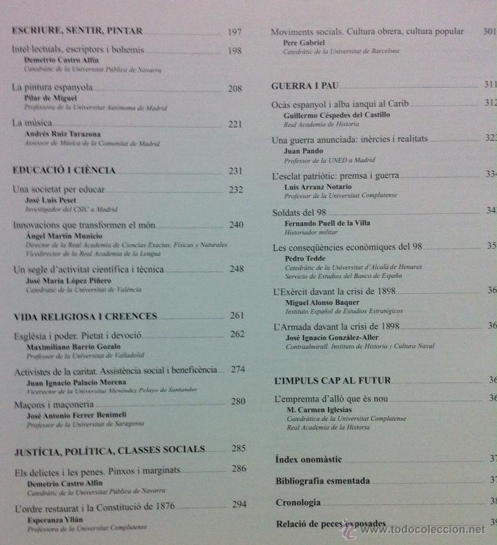 Libros de segunda mano: Espanya fi de segle 1898. 1998 - Foto 3