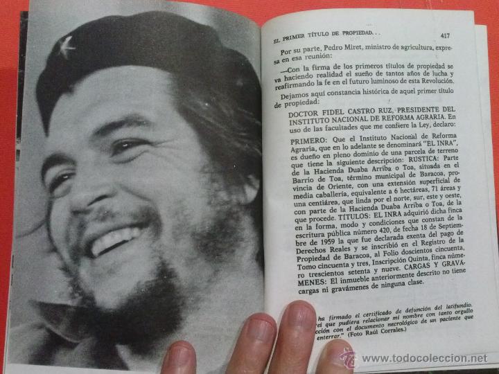 Libros de segunda mano: LIBRO EN MARCHA CON FIDEL 1959   @ - Foto 3
