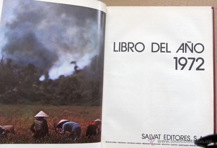 Libros de segunda mano: El libro del a&ntilde;o de Salvat. 1972 - Foto 3