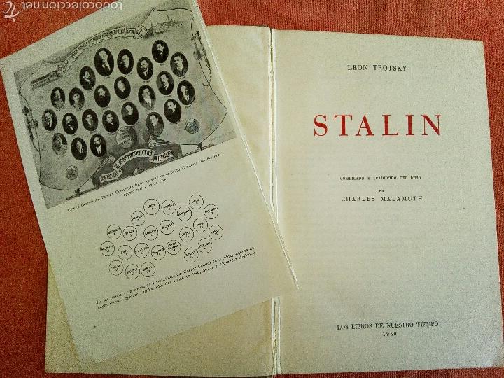Libros de segunda mano: Stalin. Trotsky 1950 - Foto 1