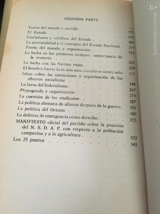 Libros de segunda mano: MI LUCHA. EDITORIAL ANTALBE. A&Ntilde;O 1984. - Foto 4