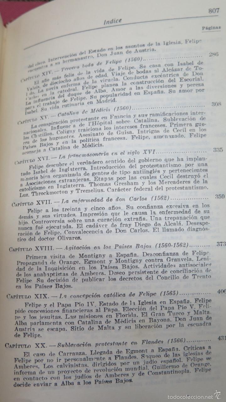 Libros de segunda mano: FELIPE II. WILLIAM THOMAS WALSH - Foto 7