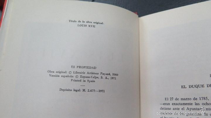 Libros de segunda mano: LUIS XVII. ANDRE CASTELOT - Foto 3