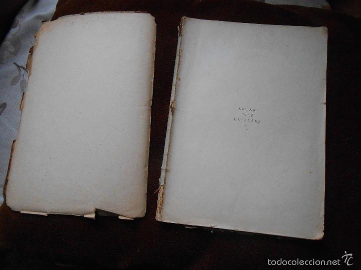 Libros de segunda mano: ANUARI DELS CATALANS 1923 - Foto 2