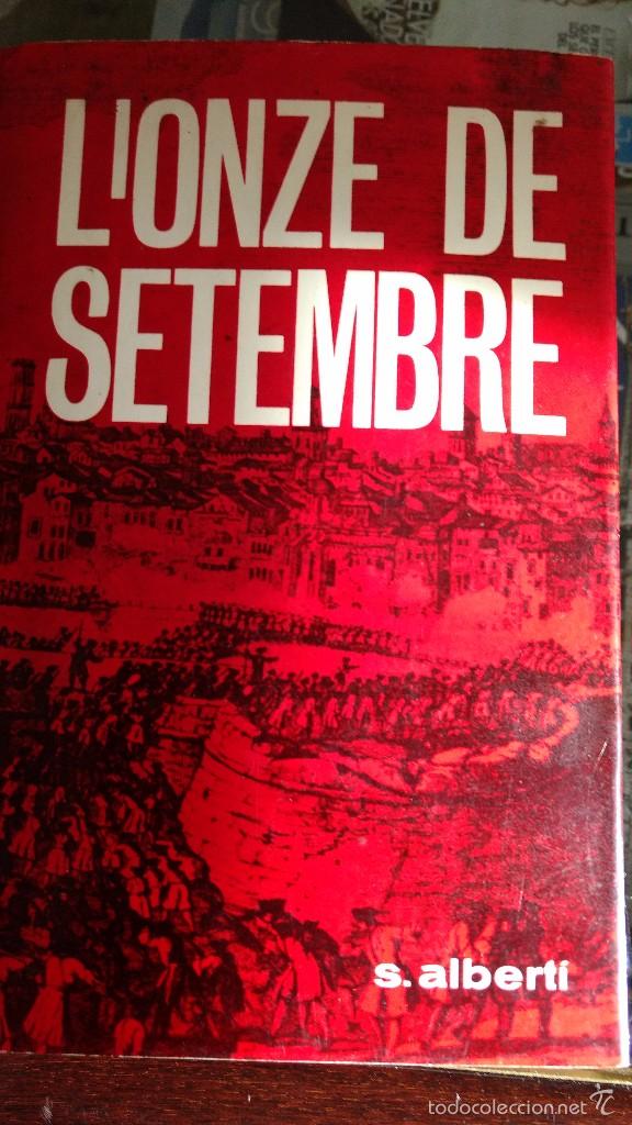 Libros de segunda mano: LONZE DE SETEMBRE. S. ALBERT&Iacute;. - Foto 1