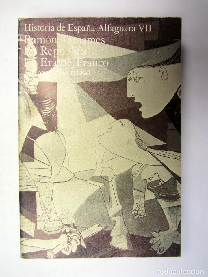 Libros de segunda mano: Historia de Espa&ntilde;a Alfaguara VII. La republica. La era de Franco