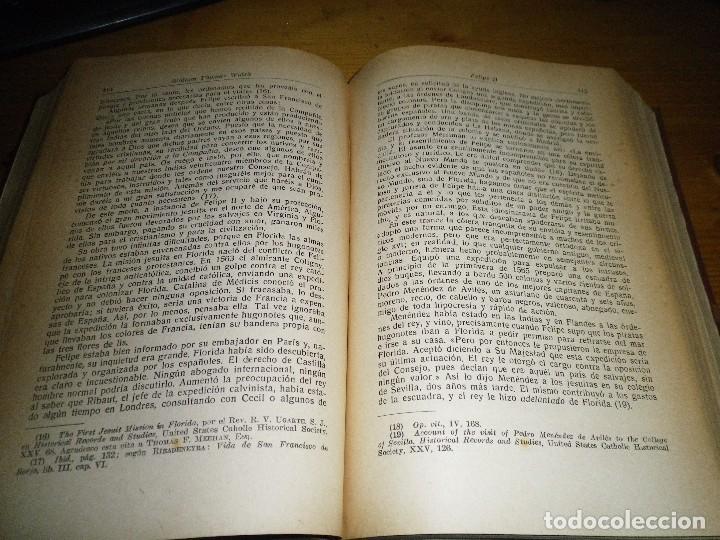 Libros de segunda mano: FELIPE II WILLIAM THOMAS WALHS  ESPASA CALPE 1943 - Foto 4