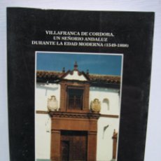 Libros de segunda mano: VILLAFRANCA DE CÓRDOBA 1549-1808