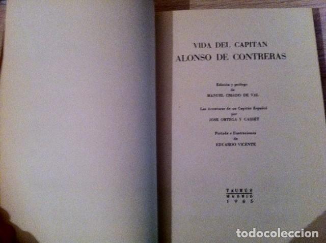 Libros de segunda mano: VIDA DEL CAPITAN ALONSO DE CONTRERAS. - Foto 1