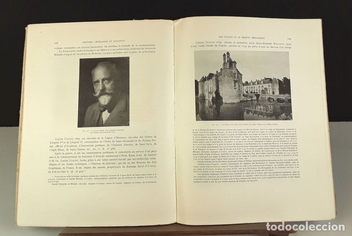 Libros de segunda mano: HISTOIRE DE LA FAMILLE STALINS. 2 VOLÚMENES(VER DESCRIPCIÓN). BARON STALINS. VARIAS EDIT. 1939/1945. - Foto 4 - 79753637