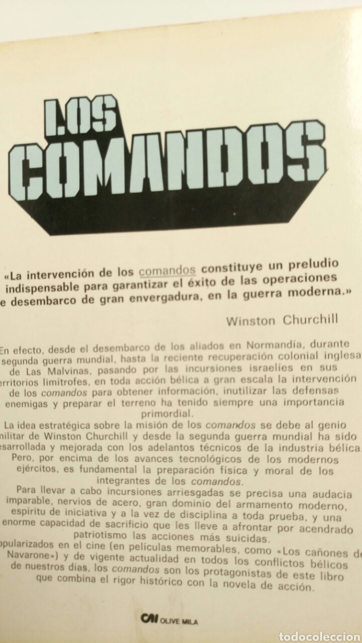 Libros de segunda mano: Los comandos, de Marc Flament. - Foto 2