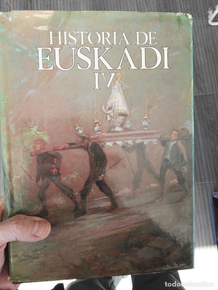Libros de segunda mano: Coleccion 5 Libros tomos Historia de Euskadi - Foto 5