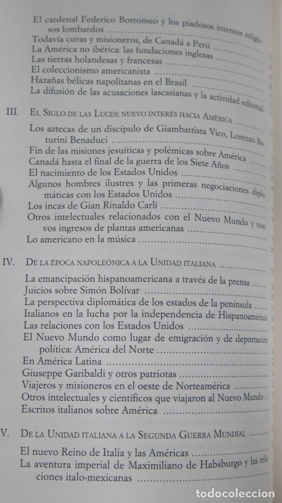 Libros de segunda mano: ITALIA Y AMERICA. VV.AA - Foto 3