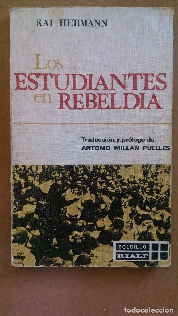 Libros de segunda mano: LOS ESTUDIANTES EN REBELD&Iacute;A. KAI HERMANN - Foto 1