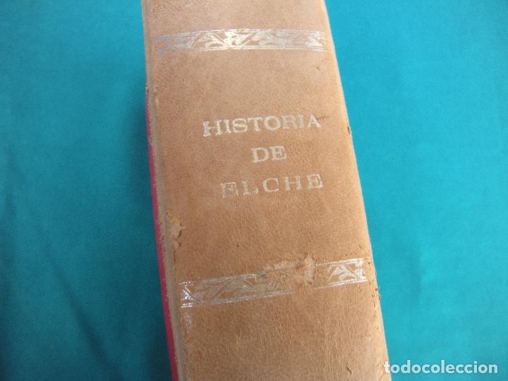 Libros de segunda mano: HISTORIA DE ELCHE, ALEJANDRO RAMOS FOLQU&Eacute;S. NUMERADO - Foto 3