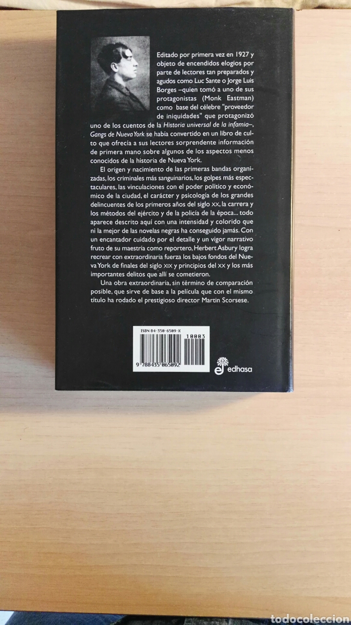 Libros de segunda mano: Gangs de Nueva York - Foto 2