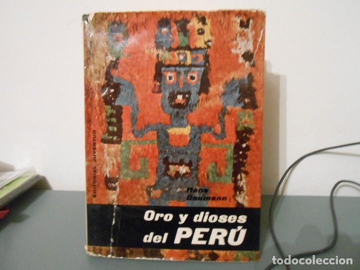 Libros de segunda mano: ORO Y DIOSES DEL PERU - Foto 1
