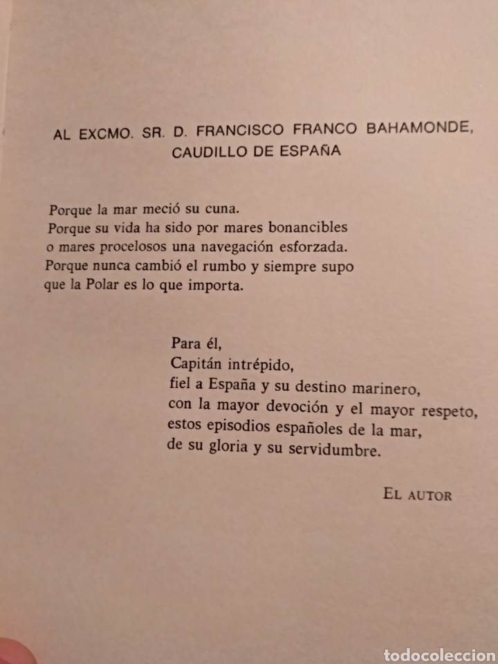 Libros de segunda mano: 1968.La mar y la gloria - Foto 2