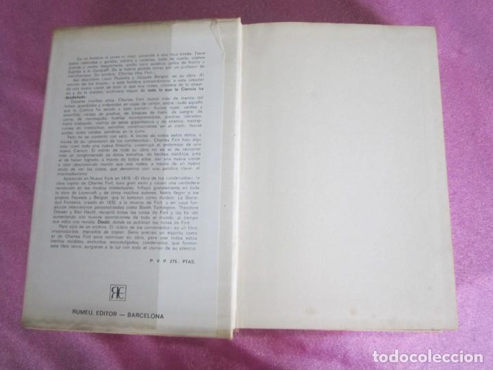 Libros de segunda mano: EL LIBRO DE LOS CONDENADOS, CHARLES FORT - Foto 6