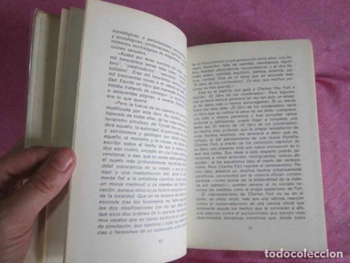 Libros de segunda mano: EL LIBRO DE LOS CONDENADOS, CHARLES FORT - Foto 7